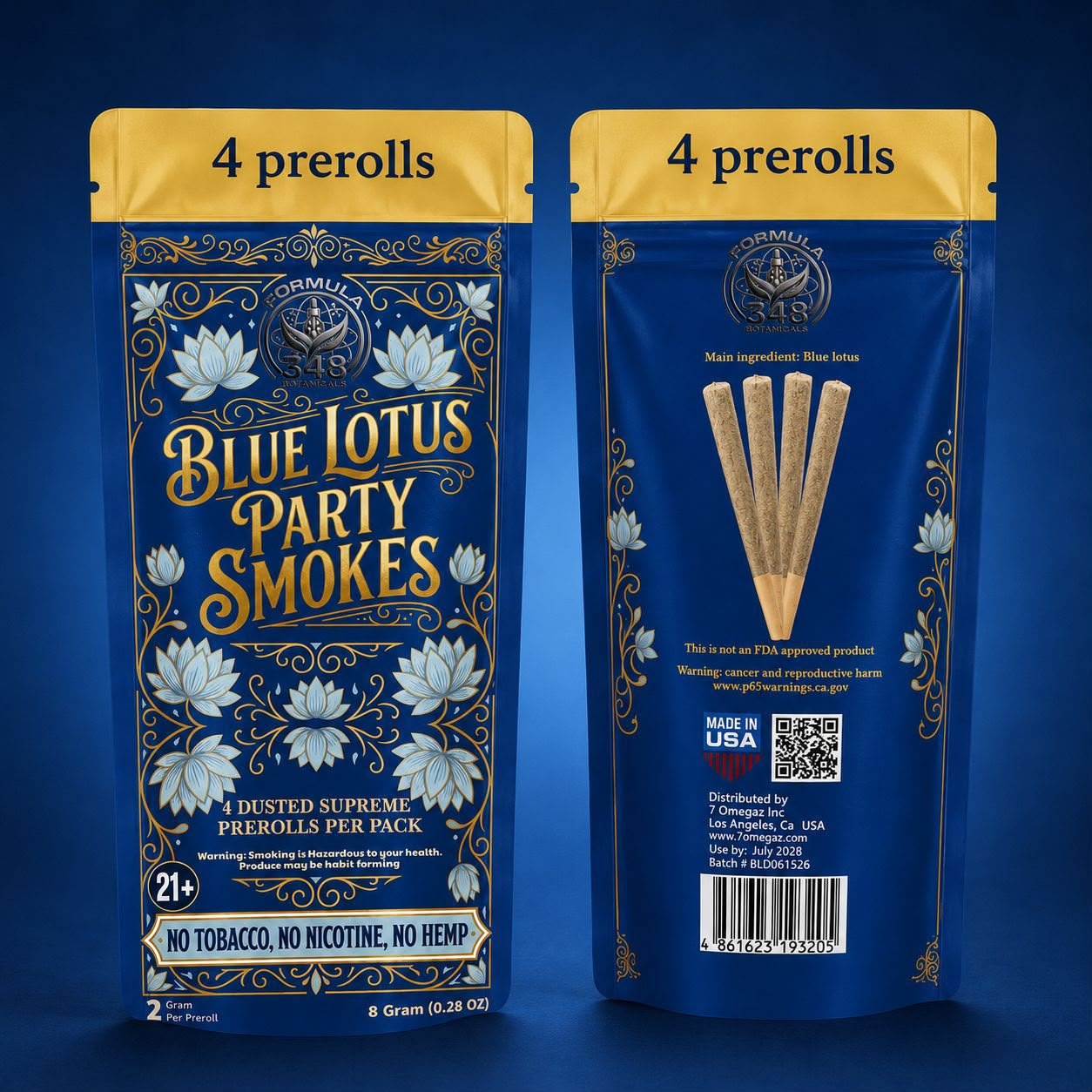 Blue Lotus — Party Smokes