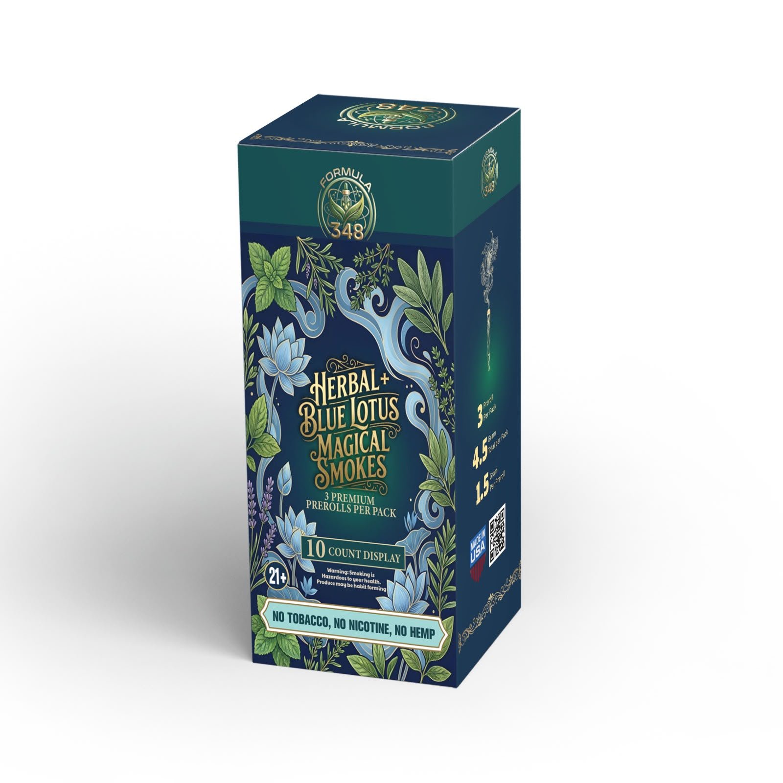 Herbal + Blue Lotus — Magical Smokes