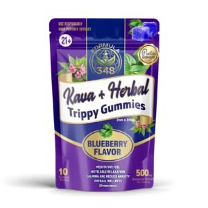 Blueberry Flavor — Kava + Herbal Trippy Gummies