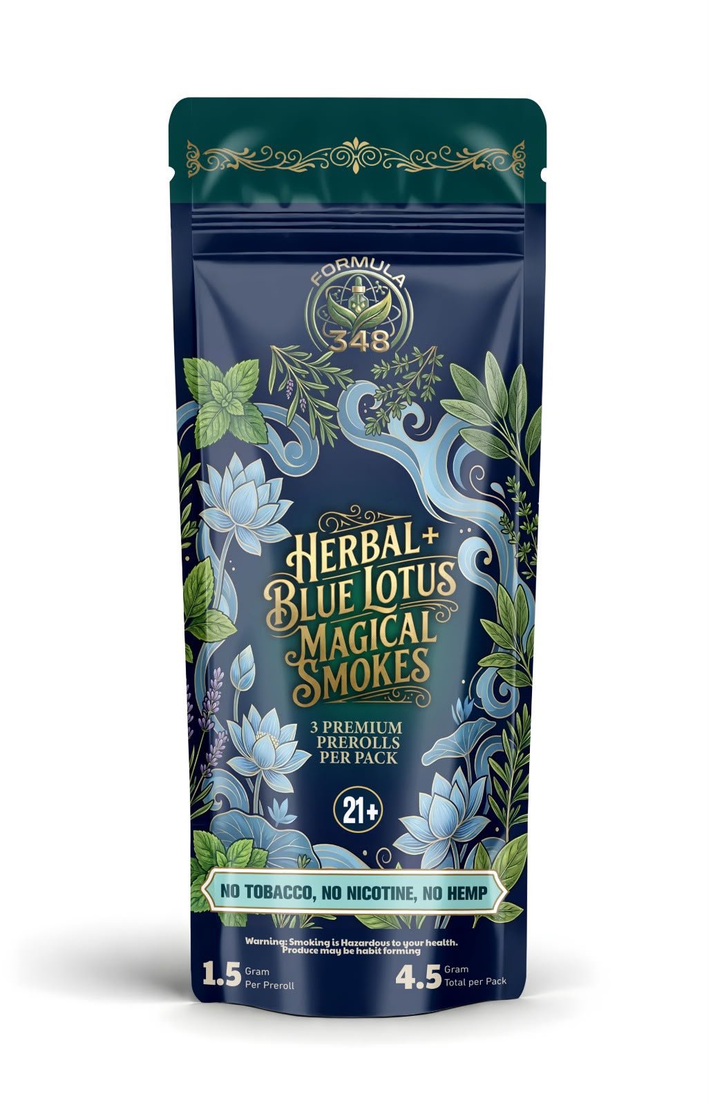 Herbal + Blue Lotus — Magical Smokes - Image 2